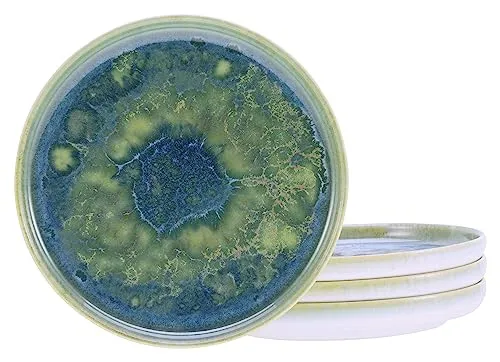 CreaTable Yuki 4-teiliges Geschirrset, mehrfarbig,CreaTable