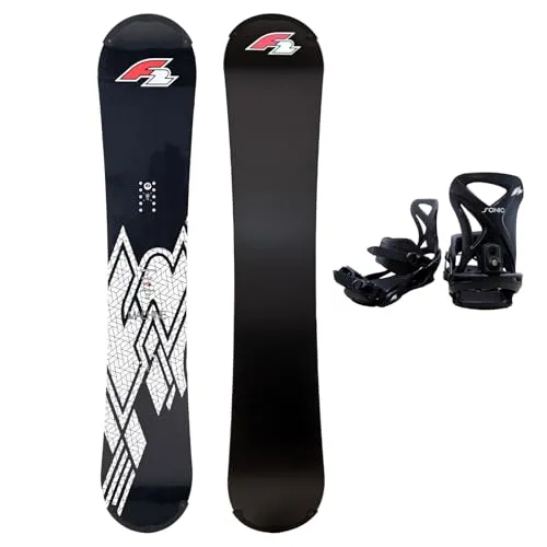 F2 Set Snowboard Rental Machine mit Protector 150cm + Bindung M