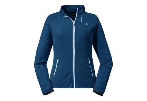 Schöffel Funktionsjacke Fleece Jacket Rotwand L DRESS BLUES - Funktionsjacke für Damen, ideal als Zwischenschicht mit geruchshemmendem S.Café® Material, hohe Atmungsaktivität und optimaler Tragekomfort beim Wandern.