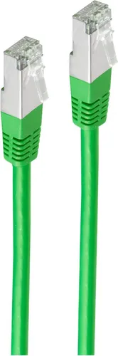 Patchkabel cat. 5e F/UTP grün 0,5m