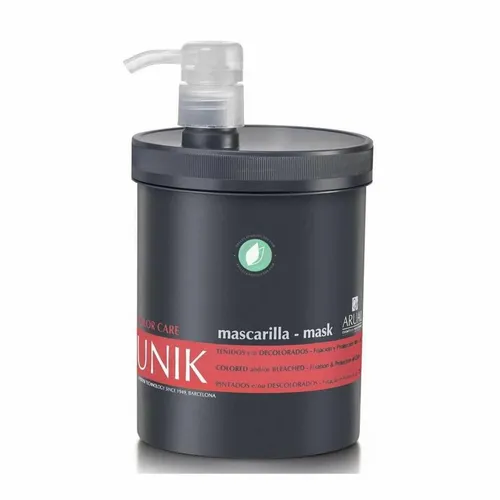 ARUAL Haarmaske Unik Color Care 1000ml - Haarkuren für coloriertes Haar, schützt die Farbbrillanz und bietet intensive Pflege für geschädigtes Haar.