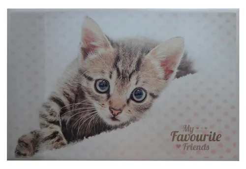 Livepac Office Schreibtischunterlage Schreibtischunterlage 38,5x58,5cm / mit Katze
