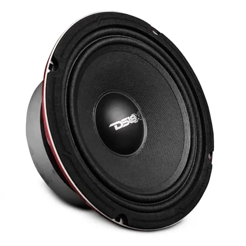 DS18 PRO-X6M Auto-Mitteltöner, 16,5 cm (16,5 cm), 450 W, 8 Ohm, Bass-Lautsprecher