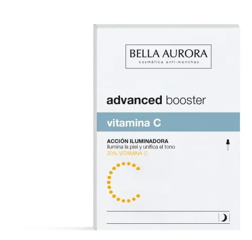 Bella Aurora Tagescreme Anti-Aging Serum Advanced Booster Vitamin C 30ml - Feuchtigkeitscremes mit Vitamin C für strahlende Haut, revitalisierend und ideal gegen Hautalterung.
