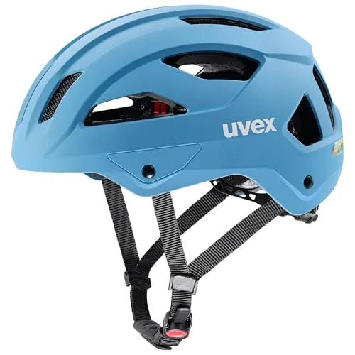 Uvex Stride Fahrradhelm azure matt 56-59 cm von uvex