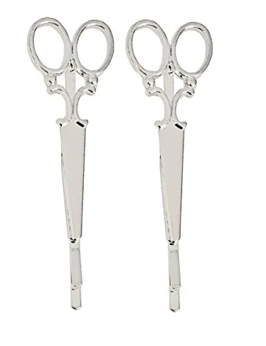 Comair A&A Haarklemmen Schere silber in silber von Comair