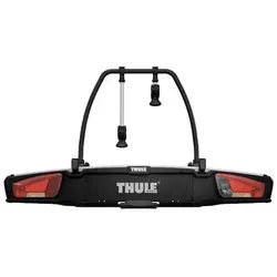 Thule VeloSpace XT 2 Fahrradträger für 2 Fahrräder - Fahrradträger für Anhängerkupplung mit abnehmbaren Anti-Diebstahlschloss, ideal für Elektrobikes und bis 60 kg Traglast, vormontiert und abklappbar.
