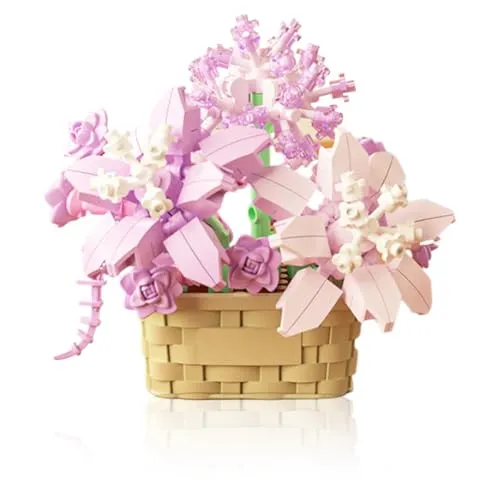 Vilbocr Mini Blumen Bauklotz Set