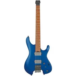 Ibanez Standard Q52-LBM Quest E-Gitarre - Laser Blue Matte - E-Gitarre mit innovativer Headless-Bauweise, Q58 Humbucker und dyna-MIX10 Schaltung für vielseitige Klangfarben. Ideal für moderne Rock- und Fusion-Stile.