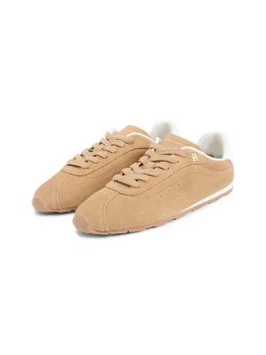 TOMMY HILFIGER FW0FW09189 HellBraun - Elegante Sneakers - Modische Tommy Hilfiger Sneakers in Hellbraun, ideal für jeden Anlass. Bequem und stilvoll, perfekt für den täglichen Einsatz.