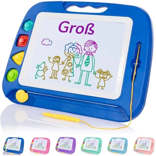 SGILE Große Magnetische Maltafel 42x32cm