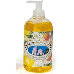 Nesti-Dante-Firenze Dolce Vivere Capri Liquid Soap 500 ml - Luxuriöse Flüssigseife mit erlesenen Inhaltsstoffen, die sanft reinigt und die Haut schützt. Inspiriert vom Charme Capris, für ein revitalisierendes Duscherlebnis.