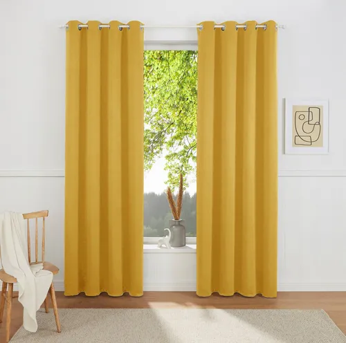 Vorhänge & Gardinen Gold von OTTO home