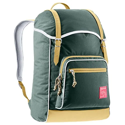 Deuter Innsbruck Vintage Tagesrucksack (22 L) - Tagesrucksäcke mit gepolstertem Laptopfach für 15 Zoll und robustem Außenmaterial, ideal für Schule, Arbeit oder Freizeit.