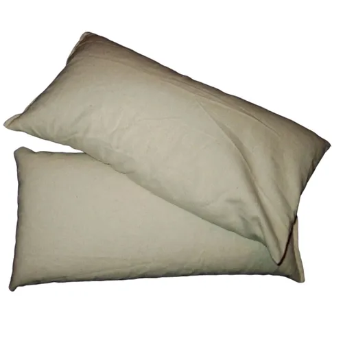 2er Set Dinkelkissen 40 x 80 cm mit Reißverschluss - Praktisches Sparpack mit 2 Dinkelkissen, gefüllt mit gereinigten Dinkelspelzen. Der Bezug aus 100% Baumwolle sorgt für angenehmen Schlafkomfort und Anpassungsfähigkeit.