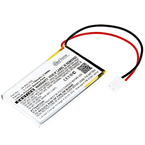 cellePhone Akku Li-Polymer kompatibel mit Solar LED Light SL-24000 (Ersatz für 24-800-002)