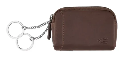 camel active Leder Schlüsselmäppchen Ocean Key Case Cognac dunkelbraun - Schlüsselmäppchen für Herren, aus robustem Leder, bietet sicheren Platz für Schlüssel und Accessoires – ideal für den täglichen Gebrauch.