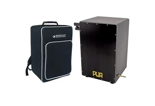Pur-Percussion Cajon Pur PC4499R Vision Pro HiHat Cajon mit Tasche,Inkl. Sitzpad, mit Cajon-Tasche