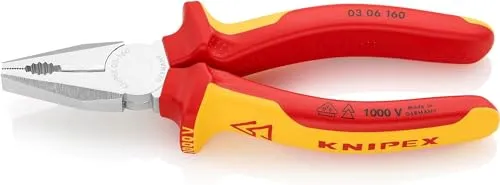 KNIPEX Kombizange isoliert VDE 160 mm von KNIPEX