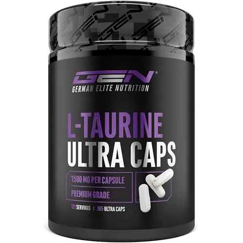 L-Taurin Ultra Caps von GEN GERMAN ELITE NUTRITION
