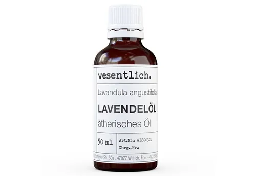 wesentlich. Duftöl Lavendelöl 50ml - ätherisches Öl