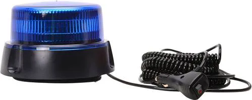 WAS Rundumleuchte W112 853.2 12 V, 24V - Autobeleuchtungen mit 8 einstellbaren Blinkprogrammen, robuster Bauweise und flexibler Montage durch Saugfuß, Schraubmontage oder Magnet-Befestigung.