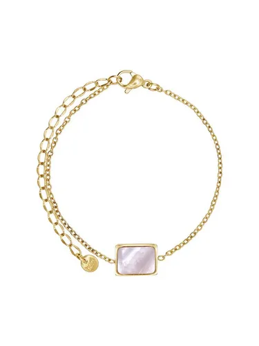 Heideman Armband Lenya goldfarben (Armband, inkl. Geschenkverpackung), mit Perlmutt