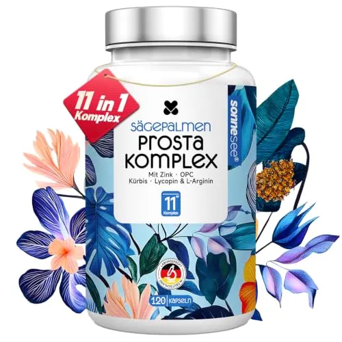 Sonnesee Sägepalmen Prosta 9-in-1 Komplex – Hochdosierte Kapseln für Männer