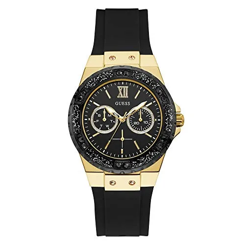Guess Limelight W1053L7 Damenuhr - Gold/Schwarz