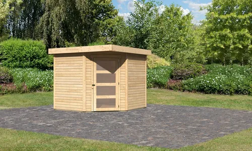 Karibu Holz Gartenhaus 