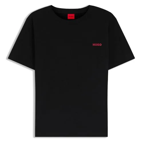 Damen T-Shirt HUGO UNDERWEAR, Gr. S, schwarz - Stylisches Damen T-Shirt von HUGO Underwear, gefertigt aus weichem Single Jersey für hohen Tragekomfort. Mit Rundhalsausschnitt und regulärer Passform, ideal für jeden Anlass.