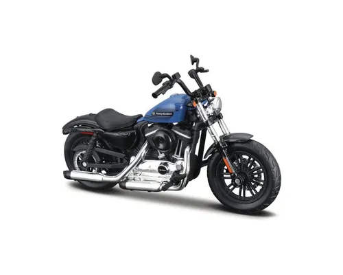Maisto® Modellmotorrad 2022 Forty-Eight Special (blau) 1:18 - Detailgetreues Modellmotorrad im Maßstab 1:18, ideal für Sammler und Kinder ab 3 Jahren. Lenkbares Metallmodell mit hochwertiger Verarbeitung – ein echtes Highlight für Harley-Davidson-Fans!