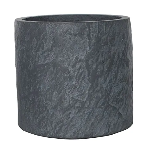 TrendLine Pflanztopf Schieferoptik 18 x 18 cm Blumentopf Pflanzkübel