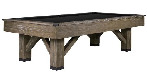 7FT Billardtisch Pooltisch Kugeltisch - Robuster Billardtisch für Freizeitspaß, Farbe: Braun, Größe: 7 Fuß, ideal für gesellige Spielabende mit Freunden.