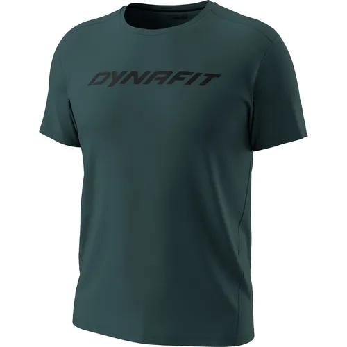 DYNAFIT Herren T-Shirt TRAVERSE T-SHIRT M - Das DYNAFIT Herren T-Shirt TRAVERSE T-SHIRT M bietet hohen Tragekomfort für Bergtouren. Mit atmungsaktiven Mesh-Zonen und schnelltrocknendem Material bleibt es leicht und frisch, perfekt für heiße Sommertage in den Bergen.
