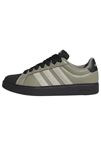 adidas Herren STREETTALK Schuhe, Wonder Cargo/Wonder Alumina/core Black, 44 2/3 EU - Modische Sneakers mit regulärer Passform und robustem Synthetik-Obermaterial. Ideal für den Alltag und vielseitig kombinierbar.