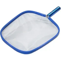 Poolpanda Poolkescher Deluxe 50 x 32,5 cm | Feinmaschiger Teichkescher für sauberes Wasser