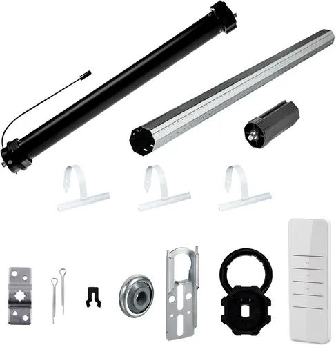 Komplett-Set | PRE5 10/15-60 inkl. Mechanik-Set | 10Nm = Zugkraft bis 25Kg | 60mm Achtkant Welle | Wellenlänge 100 | Rolladenmotor, Rolladenantrieb