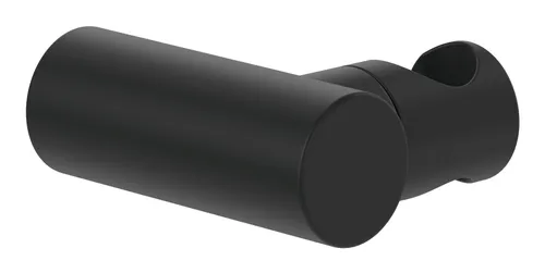 Villeroy & Boch Universal Showers Handbrausehalter rund - Sanitärinstallation - Hochwertiger Handbrausehalter in elegantem matt black für stilvolle Badezimmergestaltung.