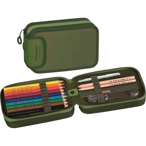 BRUNNEN Federmäppchen s'maepp Sweet Colour Code grün 34-teilig - Praktisches und stilvolles Federmäppchen in grün mit 34 Teilen. Ideal für Schule und Büro, sorgt für Ordnung und Übersichtlichkeit.
