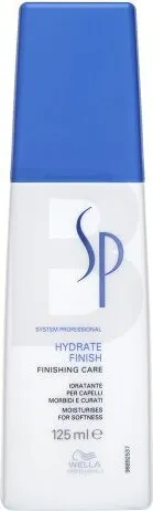 Wella Professionals SP Hydrate Finish 125 ml - Haarkuren für Frauen, bietet sofortige Geschmeidigkeit und intensive Feuchtigkeit für trockenes Haar, ohne zu beschweren. Zarter Zitronenduft, ideal für seidenweiches, gepflegtes Haar.
