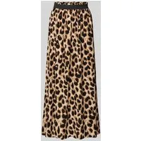 ONLY Damen Onlvenedig AOP Life Long Skirt in weiß von ONLY