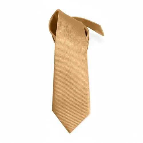 OcioDual Krawatte Gold Krawatte Herren, Krawatten für Herren, Tie, Klassisch, Elegante Krawatten mit Diagonalmuster für Feiern, Events, Partys, Geschäftsleute, Gravatas Hommes