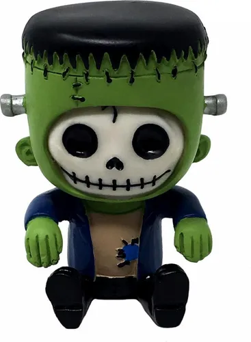 Horror-Shop Kleine Frankie Furrybones Figur - die Geschenkidee für Halloween Fans