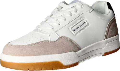 Tom Tailor Herren Sneaker in Weiß, Größe 40