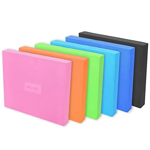 GORILLA SPORTS® Balance Pad - Rutschfestes Balancekissen für Gleichgewichtstraining - Das GORILLA SPORTS® Balance Pad ist rutschfest und ideal für effektives Gleichgewichtstraining. Mit einer Belastbarkeit von bis zu 100 kg und einer abwaschbaren Oberfläche eignet es sich perfekt für den Einsatz zu Hause oder im Gym.