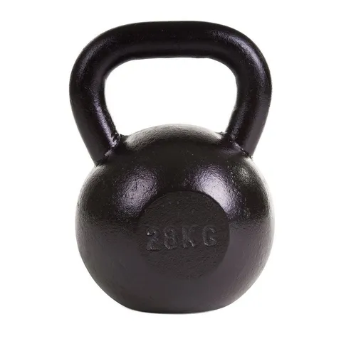 Sport-Thieme Kettlebell 28 kg – Ideal für intensives Ganzkörpertraining - 28 kg Kettlebell für effektives Kraft- und Ausdauertraining. Robuste Bauweise für hohe Belastungen, perfekt für Fitness-Enthusiasten und Sportler.