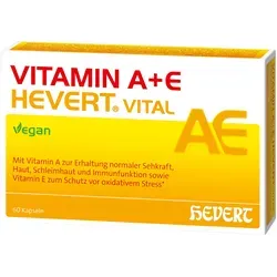 Produktbild Vitamin A+E Hevert Vital Kapseln 60 St