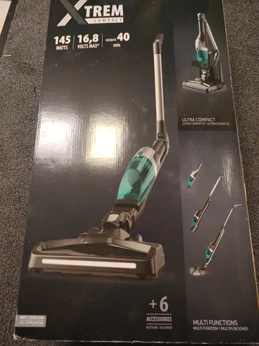 ROWENTA RH1239 X-Trem Compact Stielsauger in blau von Rowenta