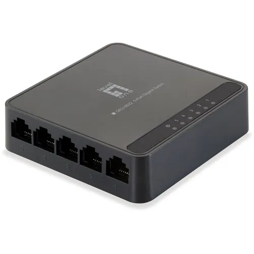 LevelOne Switch 5x GE GEU-0522